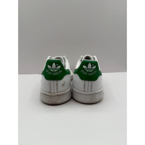 Size 6.5 - Adidas Originals Youth Stan Smith White Leather‎ Sneaker Shoe B24105 - Picture 5 of 9